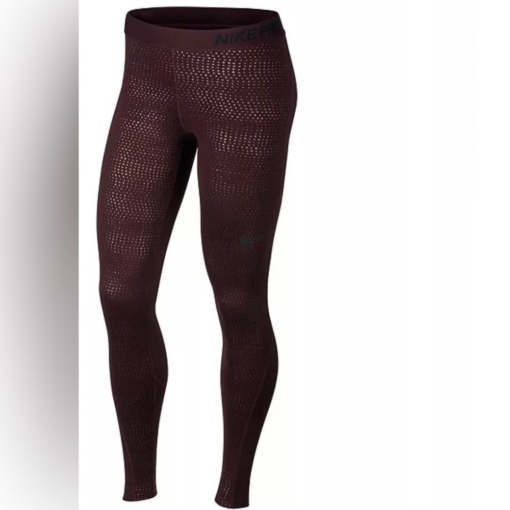 Nike Pro Metallic-Print Leggings